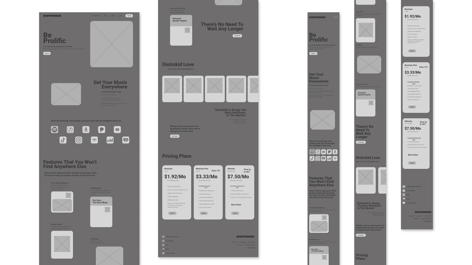 Wireframes