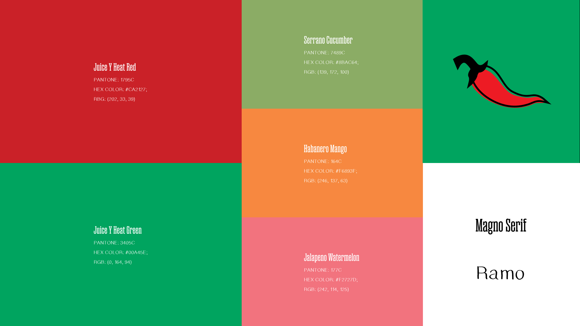 Color palette