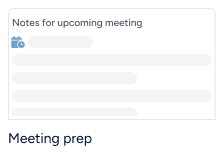 Meeting prep quick-start preview image